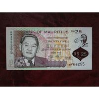 25 рупий Маврикий 2021 г.