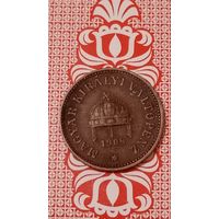 Венгрия 2 филлера 1908