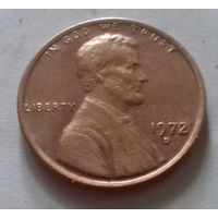 1 цент, США 1972 D