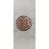 Бельгия 50 сентим 1953
