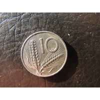 Италия. 10 лир. 1972. С 20 копеек. Распродажа коллекции. Смотрите другие лоты.