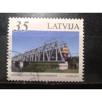 Латвия, 2012. Железнодорожный мост