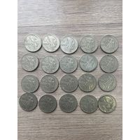 Юбилейные монеты 50 лет Советской власти БОЛЬШОЙ ЛОТ С 1 РУБЛЯ
