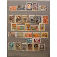 Продажа коллекции с 1 рубля! Почтовые марки СССР 1957г.