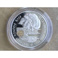 1997 Guernsey 5 pounds