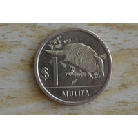 Уругвай 1 песо 2019 с 1 руб