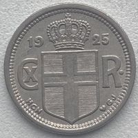 Исландия 25 эйре 1925 г.