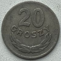 Польша 20 грошей 1949 г. Медно-никель