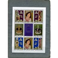 ОСТРОВА КУКА, 1983,  25** лет коронации чистая