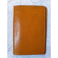 Портмоне мужское, винтажное, натуральная кожа, эксклюзив. 90-е годы, Польша. Новое.