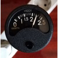 Вольтметр авиационный оборонка (СССР)