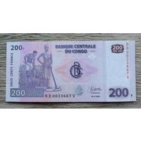 Werty71 Конго 200 франков 2022 UNC банкнота