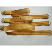 Ремень парадный ВС СССР. длина до: 97, 105, 116 см. цена за 1 шт.