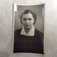 Фотография. История СССР в лицах. Портретное фото. Комсомолка. 1950 -е.