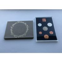 Пруф набор монет Великобритании 1976