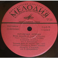 Украiнська Естрада, миньон 1971