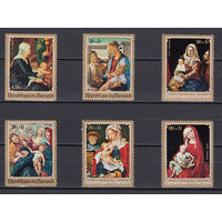 Живопись. Бурунди. 1970. 6 марок. Michel N 679-684 (7,0 е).