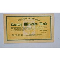 20 МИЛЛИАРДОВ марок  Германия