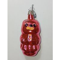 Ёлочная игрушка - Мишка , СССР
