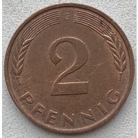Германия 2 пфеннига 1978 г. G