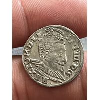 3 гроша 1596 Вильно! Не частая!