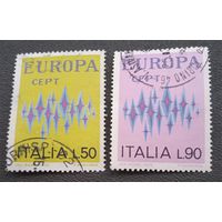 Лот 230 Италия (1972) Марки по программе Европа полная серия IT1364-1365