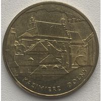 Польша 2 злотых 2008 г. Памятники Польши. Казимеж-Дольны