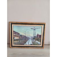 Крохалев П. Минск, сумерки,1960г