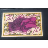 Нотгельд 75 пфеннигов