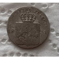 10 грош 1831 восстание, лапы орла согнуты R !