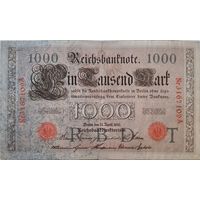 Германия 1000 Mарок 1910 F 505
