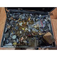 Часы разные много