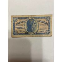 Испания 50 сантимов 1937 год.-0901