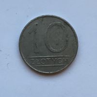 10 злотых 1987 Польша