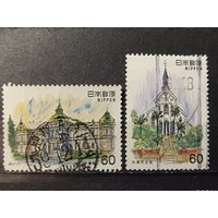 Япония, 1981. Западная архитектура Японии, полная серия