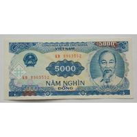 Вьетнам 5000 донгов 1991