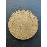 Франция 20 сантимов 1983