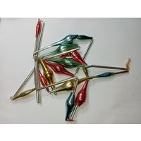 Ёлочная игрушка -  Герлянда  . СССР . С рубля