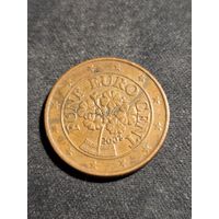 Австрия 5 евроцентов 2002