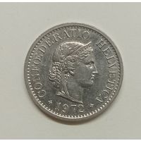 Швейцария 10 раппенов, 1972 год