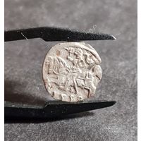 Денарий 1558, Литва, Вильно, Сигизмунд II, С рубля! без мц. НЕЧАСТЫЙ
