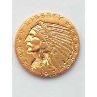 5 долларов США 1913г.