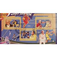 Гвинея 2009. Звезды NBA. Клуб Los Angeles Lakers. Малый лист