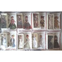 КУКЛЫ ДАМЫ ЕВРОПЫ (с журналами) - 8 шт., подробности внутри.