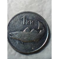 1 крона Исландия 2007 год