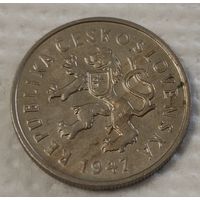 Чехословакия 2 кроны, 1947 (14-18-32)