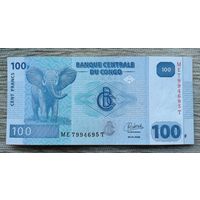 Werty71 Конго 100 франков 2022 UNC банкнота