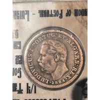 1/4 Tanga India Portugal 1884