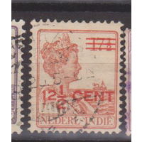 Голландская колония Ост-Индия Королева Вильгельмина Известные люди Личности Ост-Индия 1921 год лот  10 С НАДПЕЧАТКОЙ