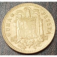Испания 1 песета, 1975    внутри звезды 77     ( 1-1-2 )